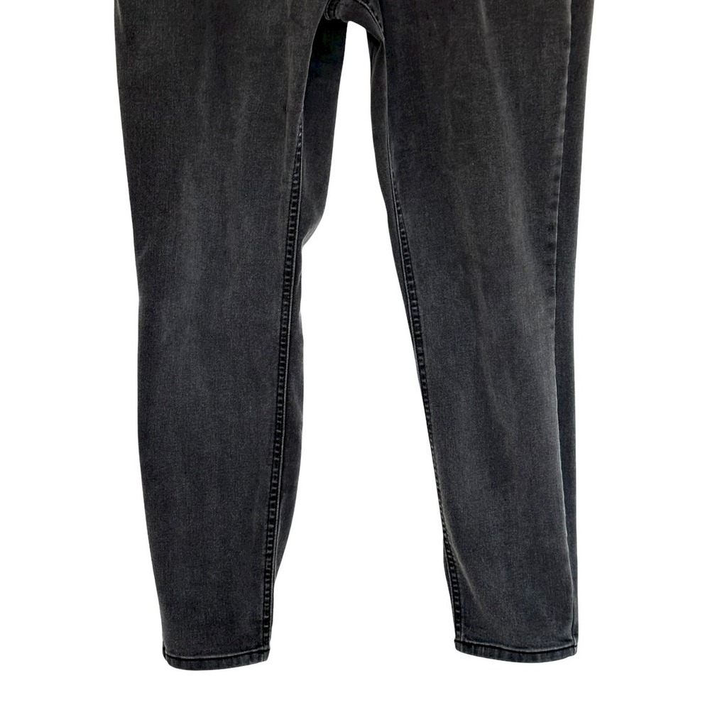 AND NOW THIS Jeans Women's Size 31 Black High Rise Skinny Pockets - Picture 5 of 11